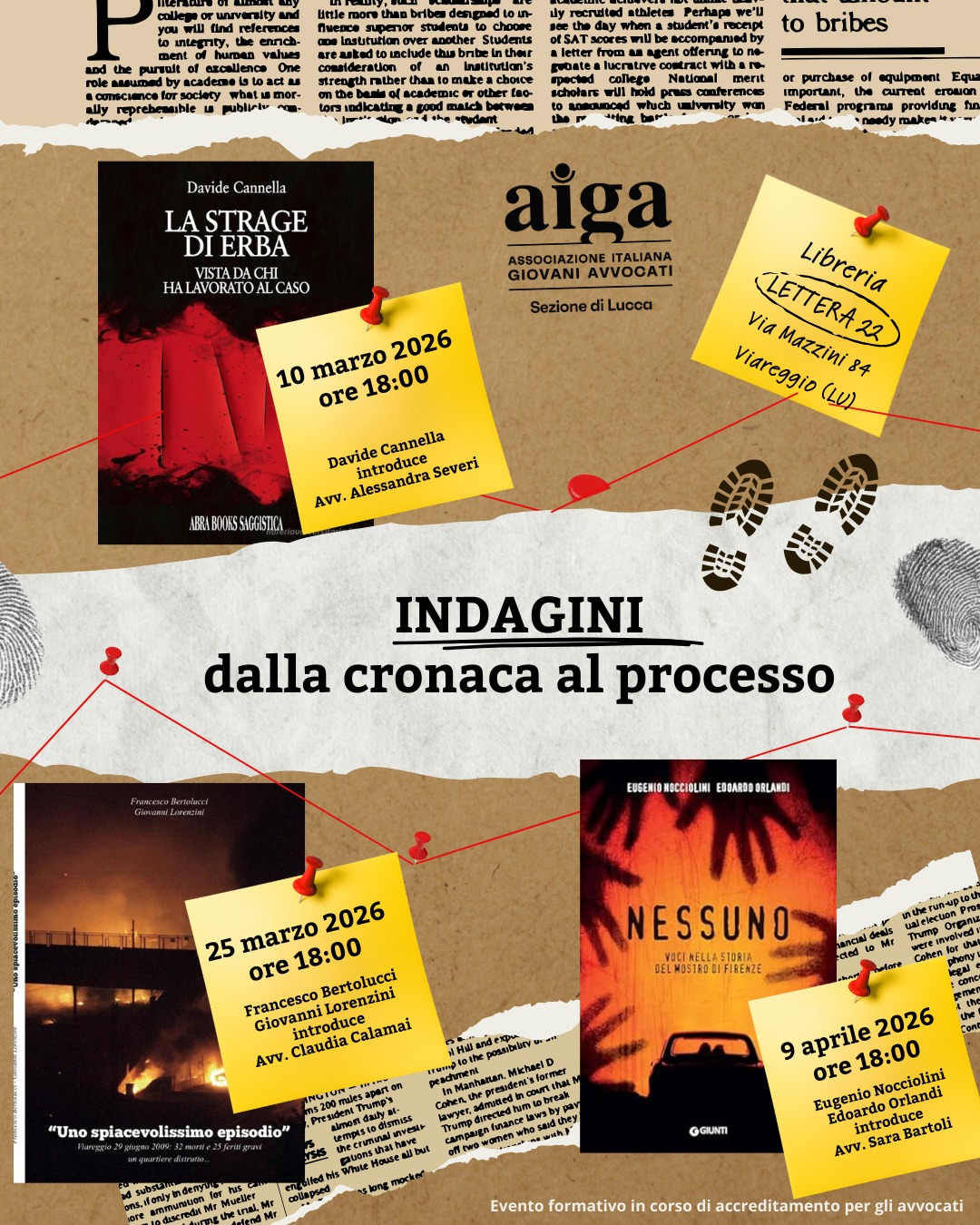 locandina INDAGINI Aiga