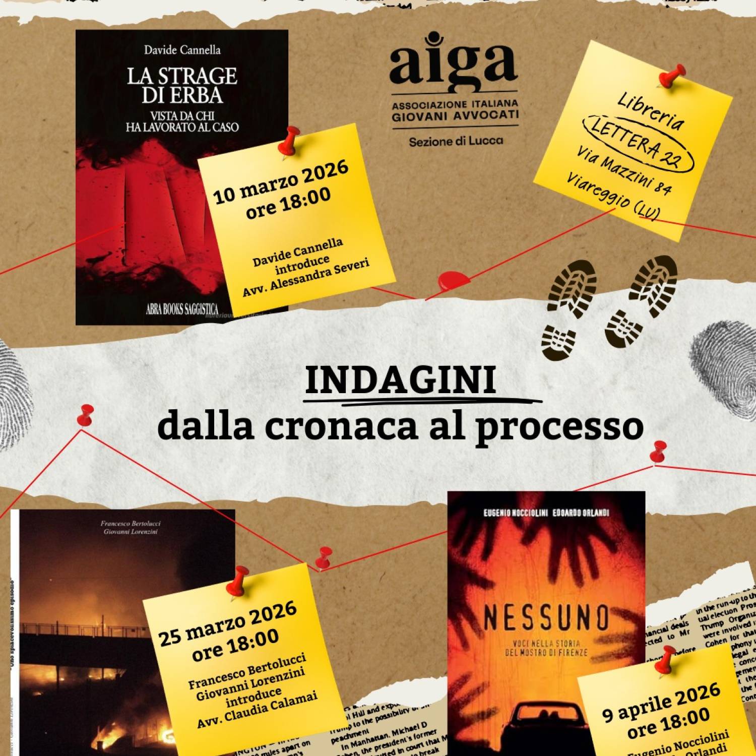 INDAGINI: dalla cronaca al processo